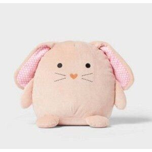 Pillowfort Mini Weighted Plush Light Pink Bunny 12" Anxiety